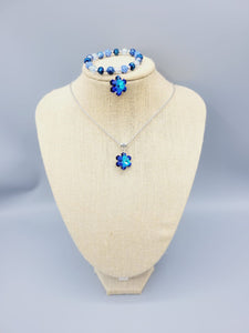 Blue Snowflake Set