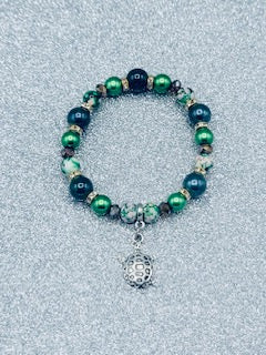 Green Turtle Bracelet