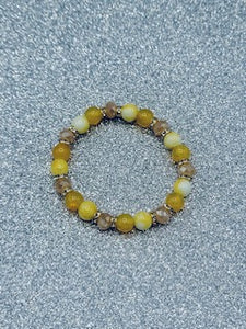 Yellow And Amber Bracelet