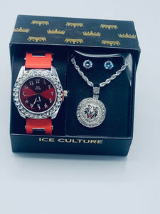 Combo (Wristwatch / Earrings / Necklace)