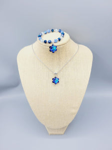 Blue Snowflake Set