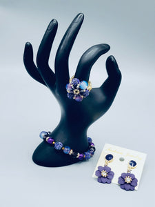 Purple Flower Set