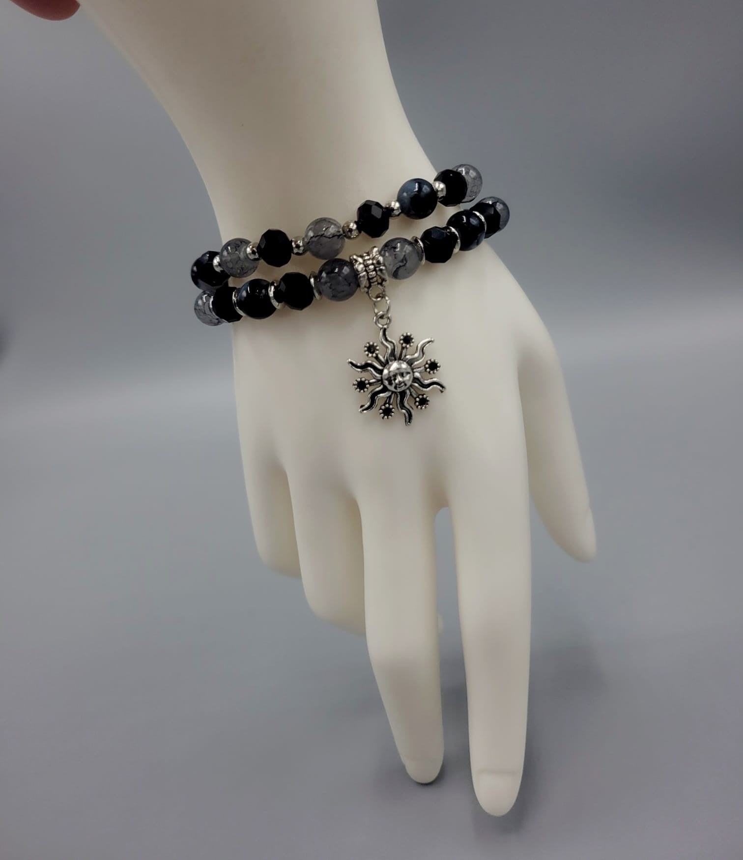 Black Sun Bracelets Duo