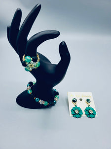 Green Flower Set