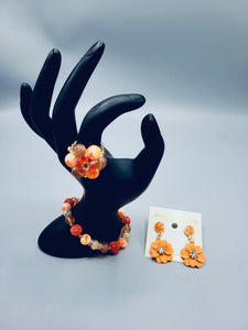 Orange Flower Set