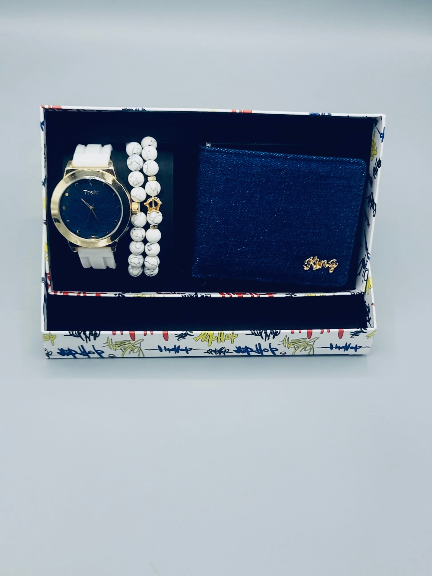 Combo (Men Wallet / Wristwatch / Bracelet)