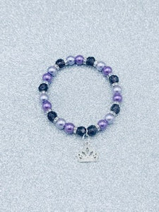 Purple Crown Bracelet