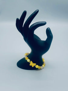 Yellow Butterfly Bracelet