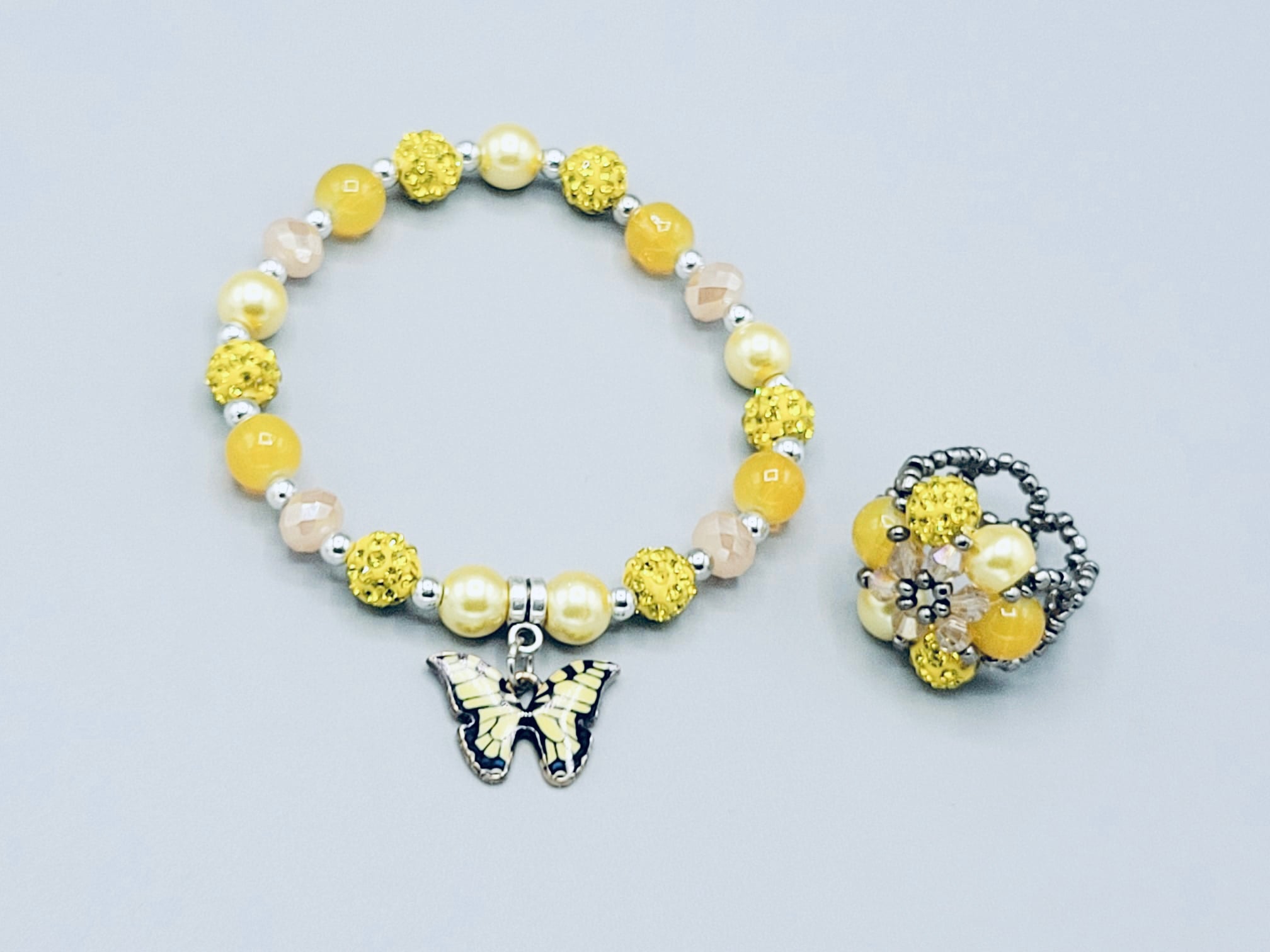 Yellow Butterfly Set