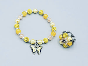 Yellow Butterfly Set