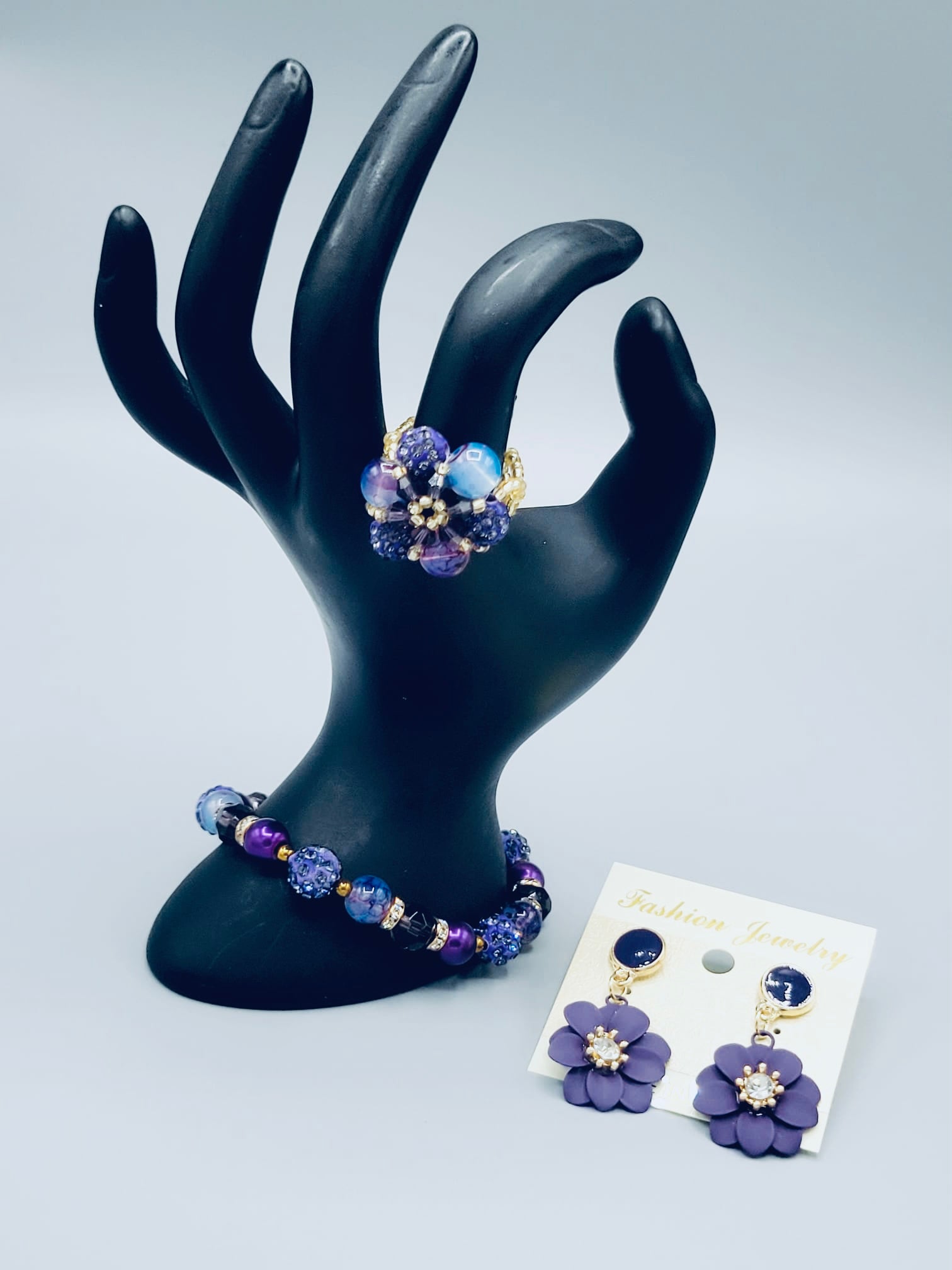 Purple Flower Set