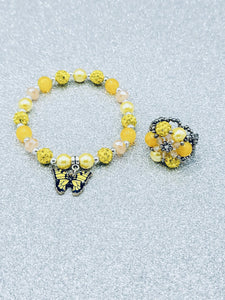 Yellow Butterfly Set