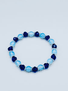 Sapphire Blue And Light Blue Bracelet