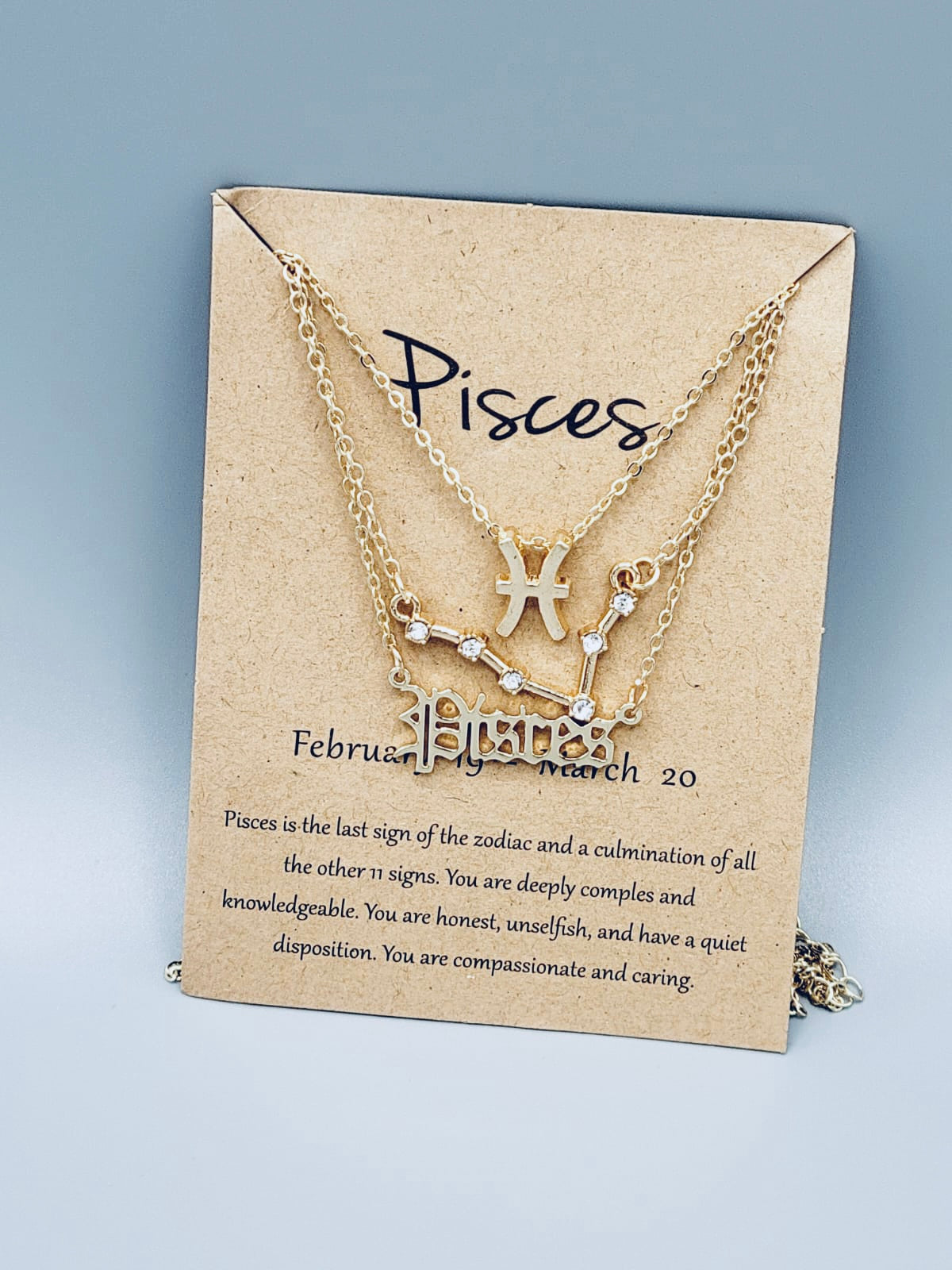 Pisces Zodiac Sign Necklaces