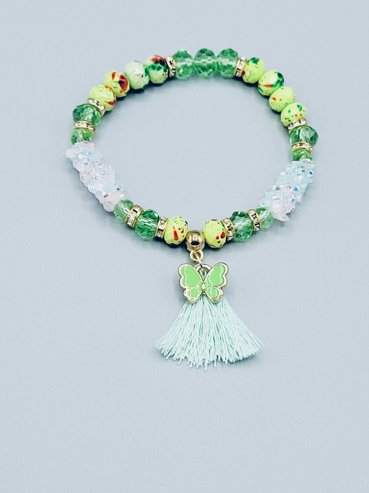 Green Butterfly Bracelet