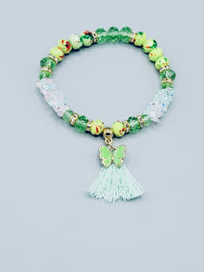 Green Butterfly Bracelet
