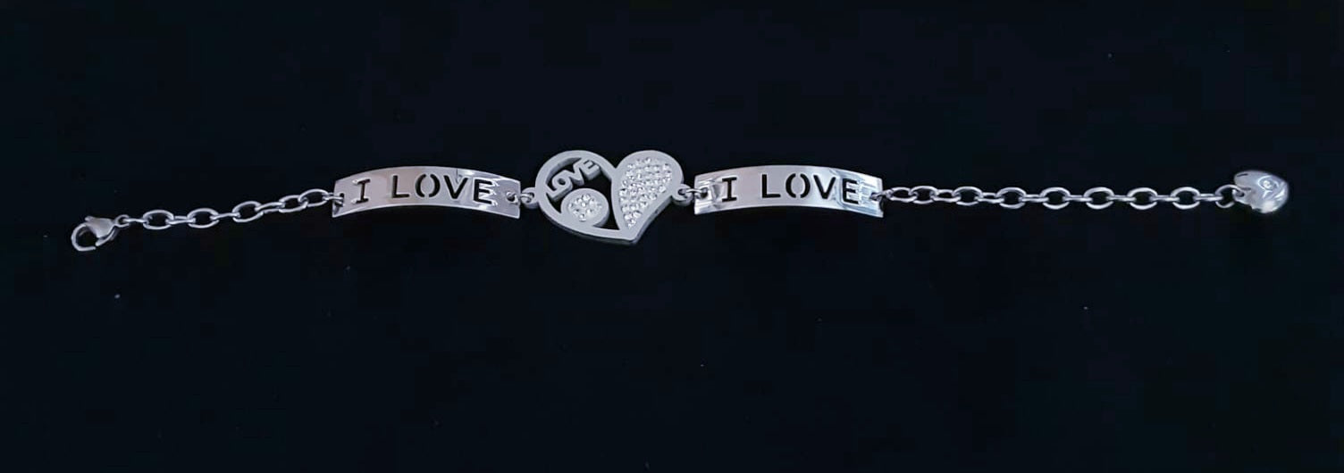 I Love Heart Bracelet