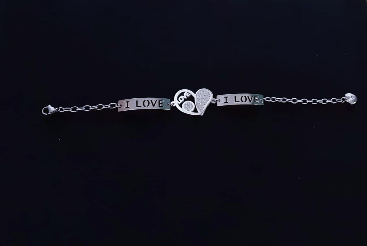 I Love Heart Bracelet