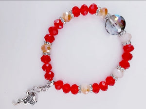 Flamingo Crystal Bracelet
