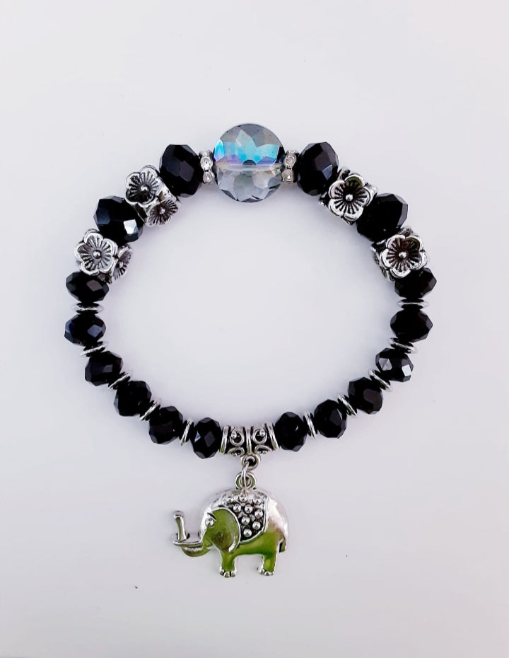 Crystal Elephant Bracelet