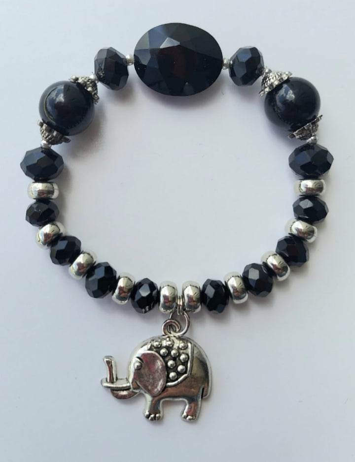 Black Elephant Bracelet