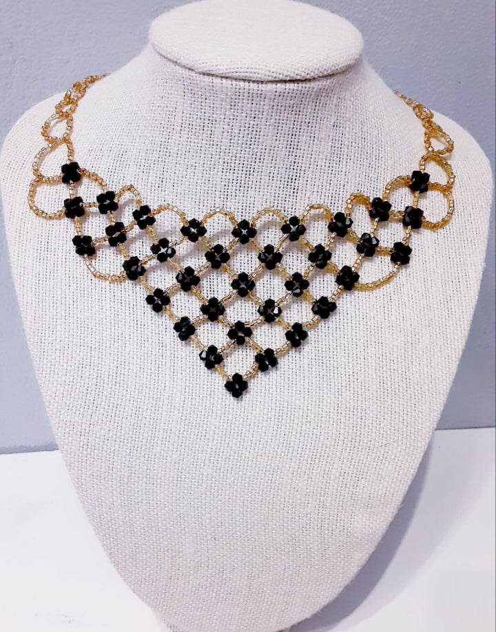 5PCS Black And Gold Set