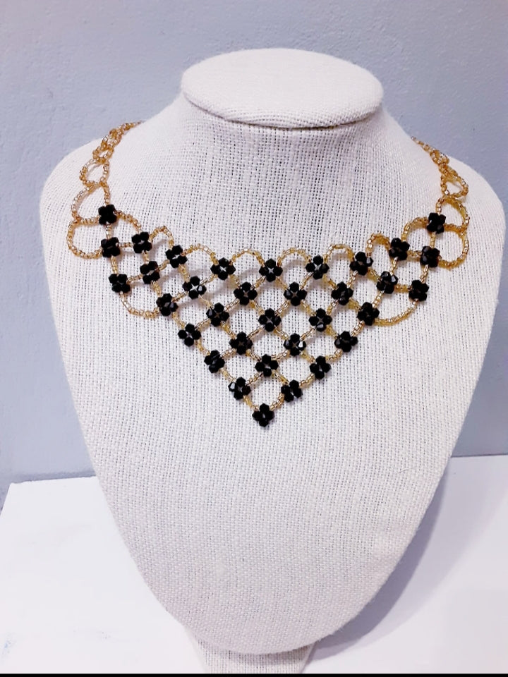 5PCS Black And Gold Set