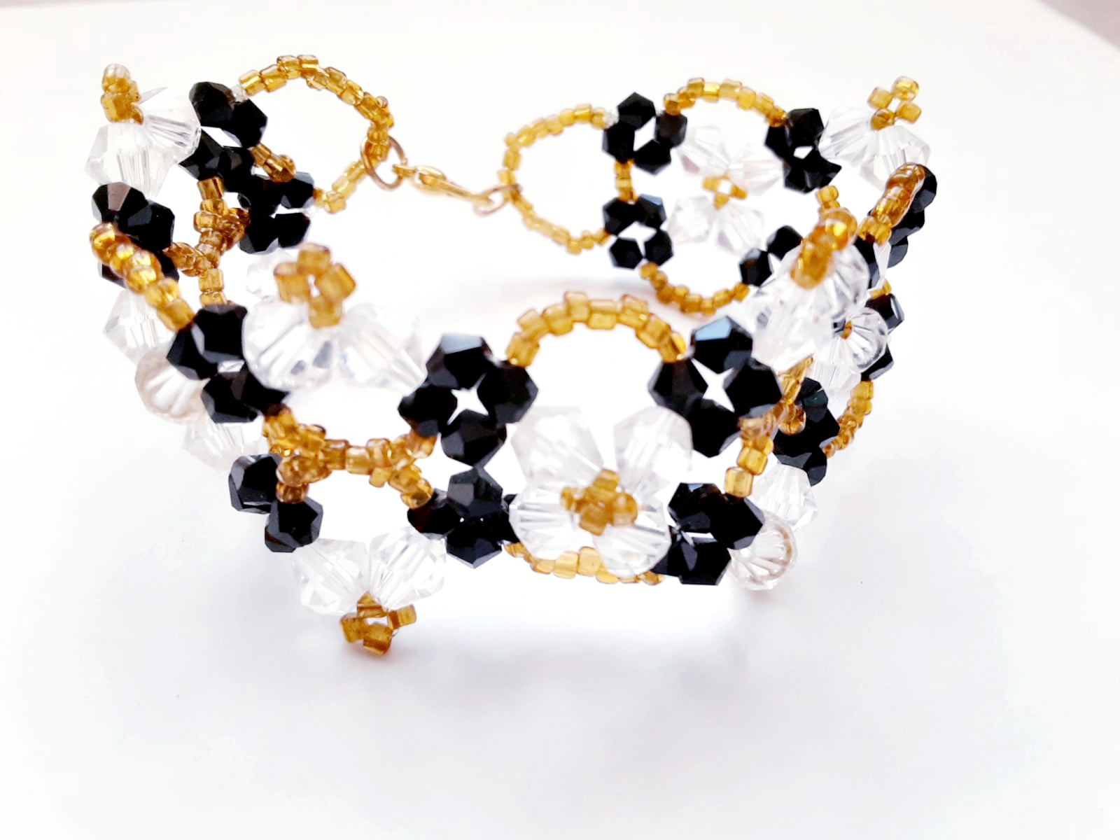 Double Flower Bracelet