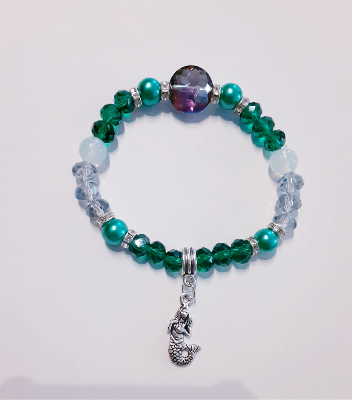Emerald Green Siren Bracelet