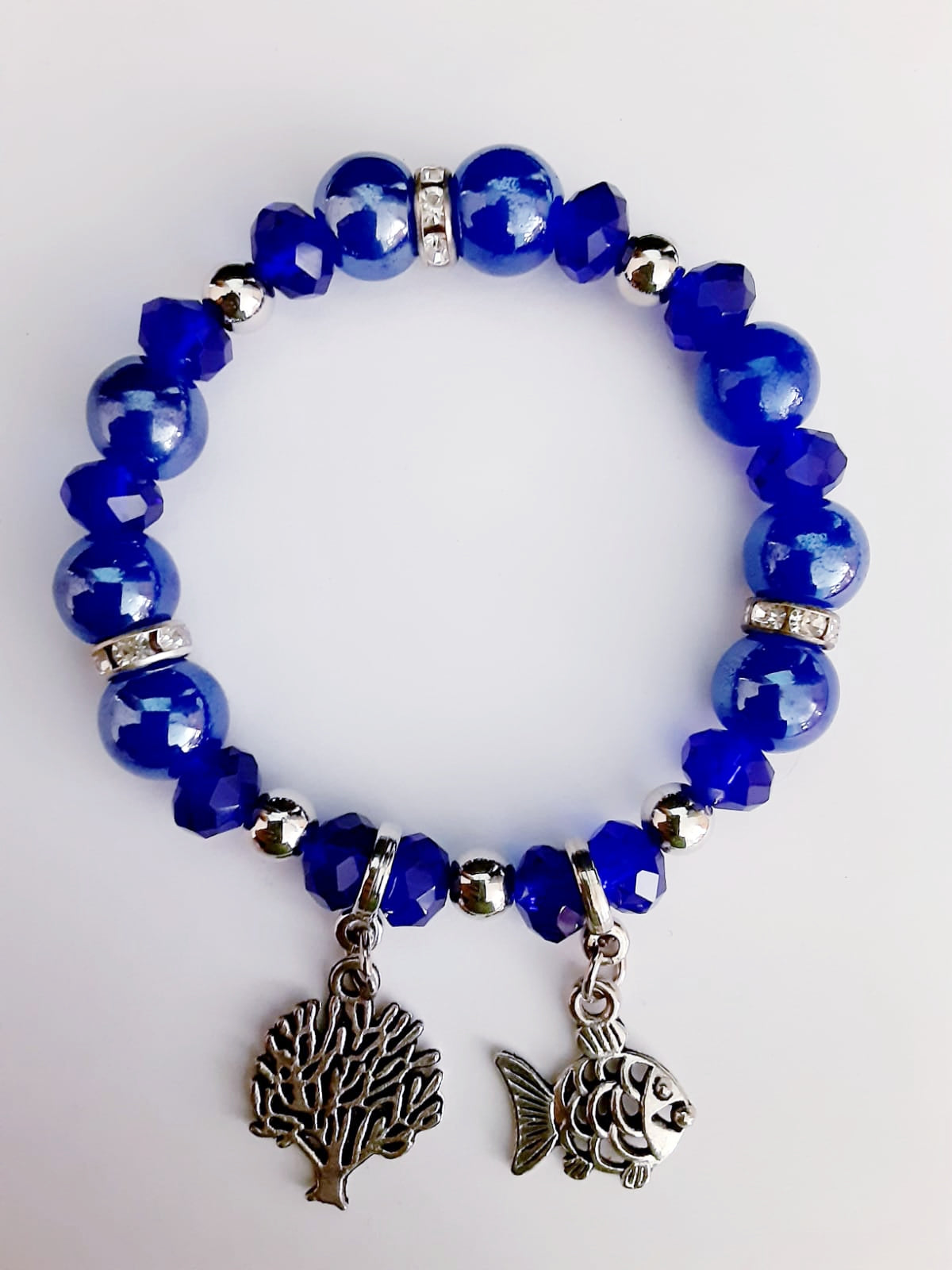 Blue Fish Bracelet