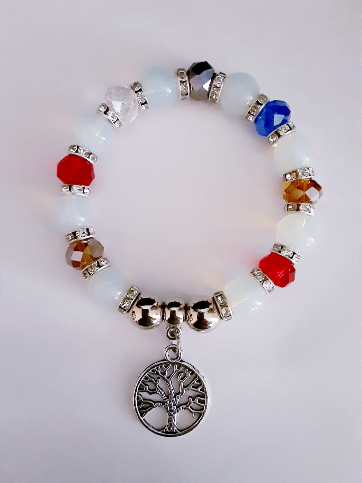 Multicolor Tree Of Life Bracelet