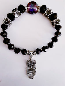 Black Owl Bracelet