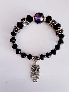 Black Owl Bracelet