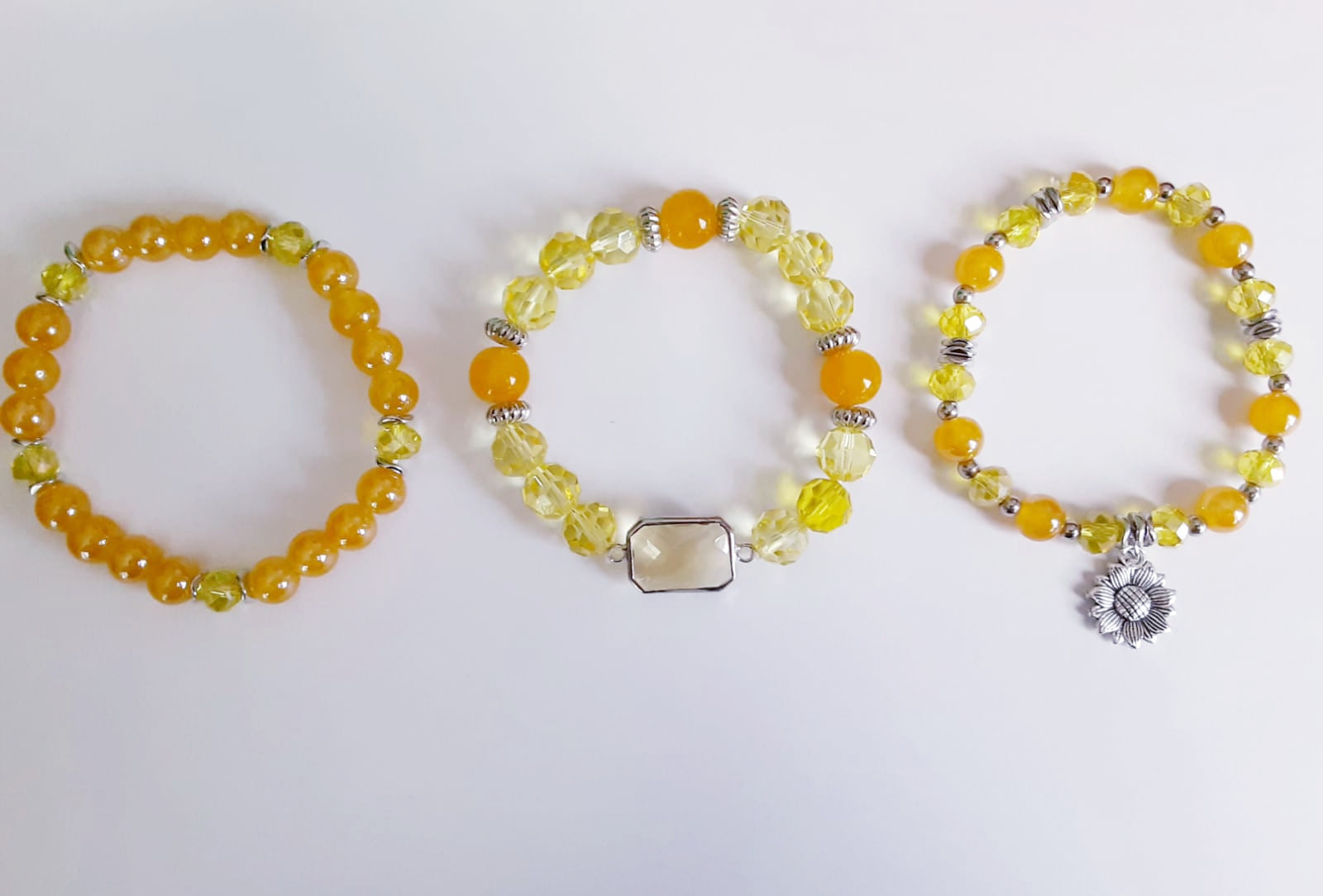 Sunflower Bracelets Trio