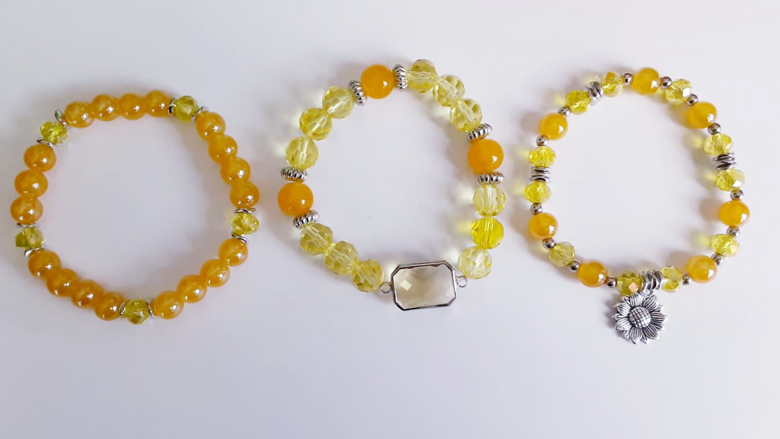 Sunflower Bracelets Trio