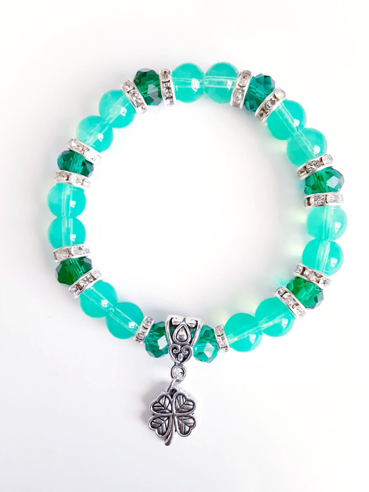 Emerald Clover Bracelet