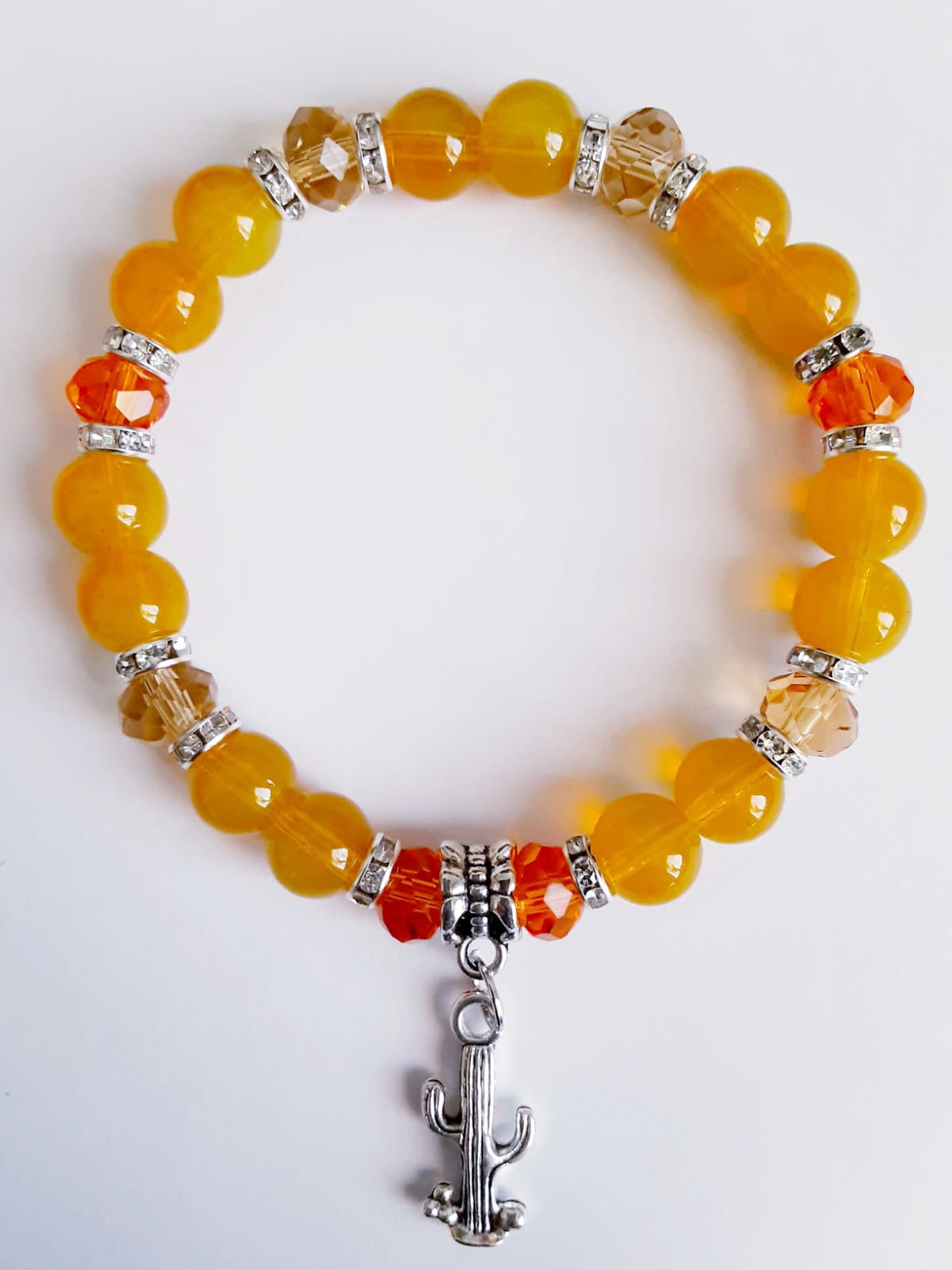 Yellow Cactus Bracelet