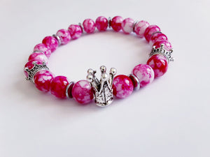 Pink Crown Bracelet