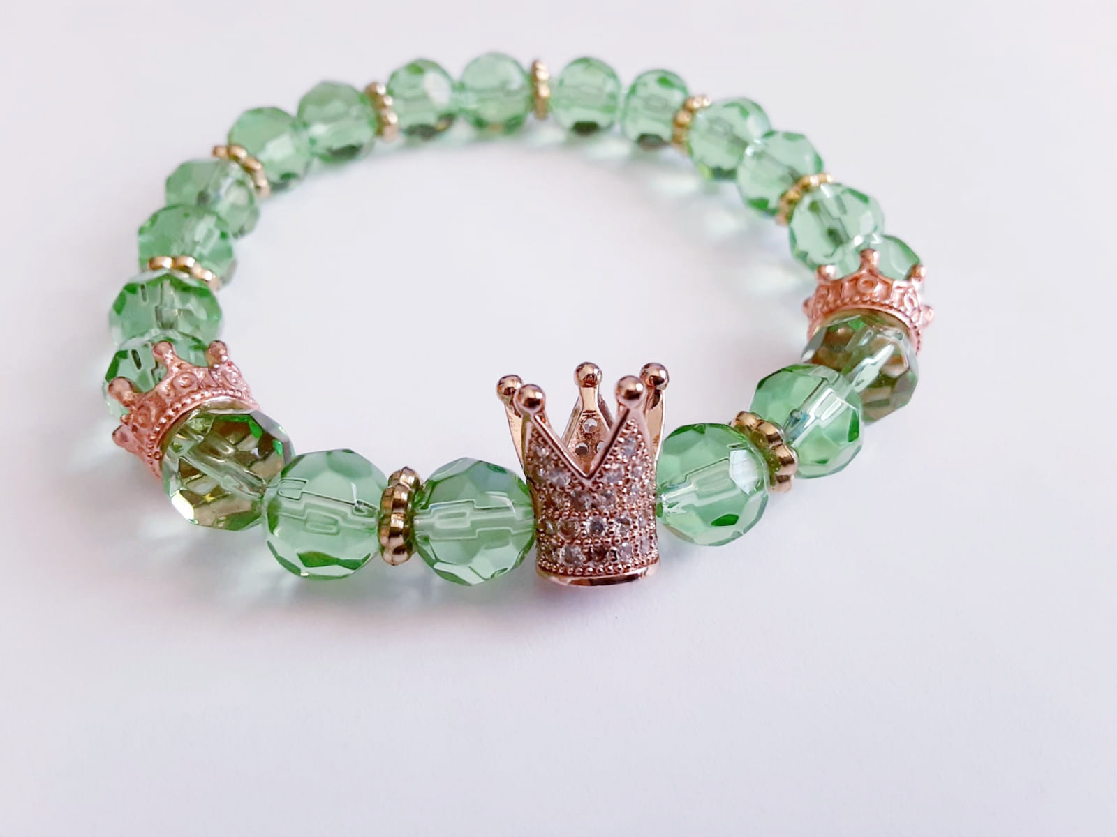 Green Crown Bracelet