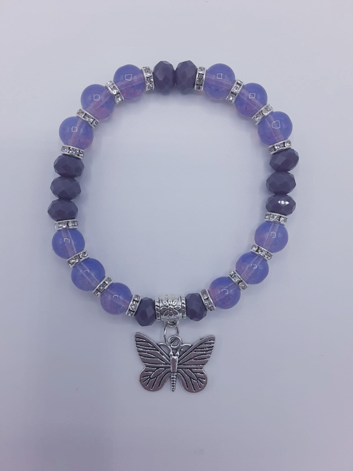 Purple Butterfly Bracelet