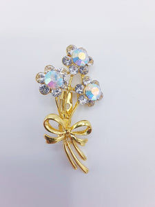 Bouquet Of Flowers Brooch