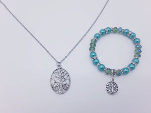 Turquoise Tree Of Life Set