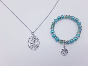 Turquoise Tree Of Life Set