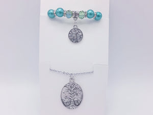 Turquoise Tree Of Life Set