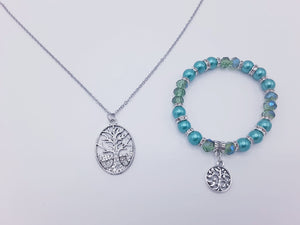 Turquoise Tree Of Life Set