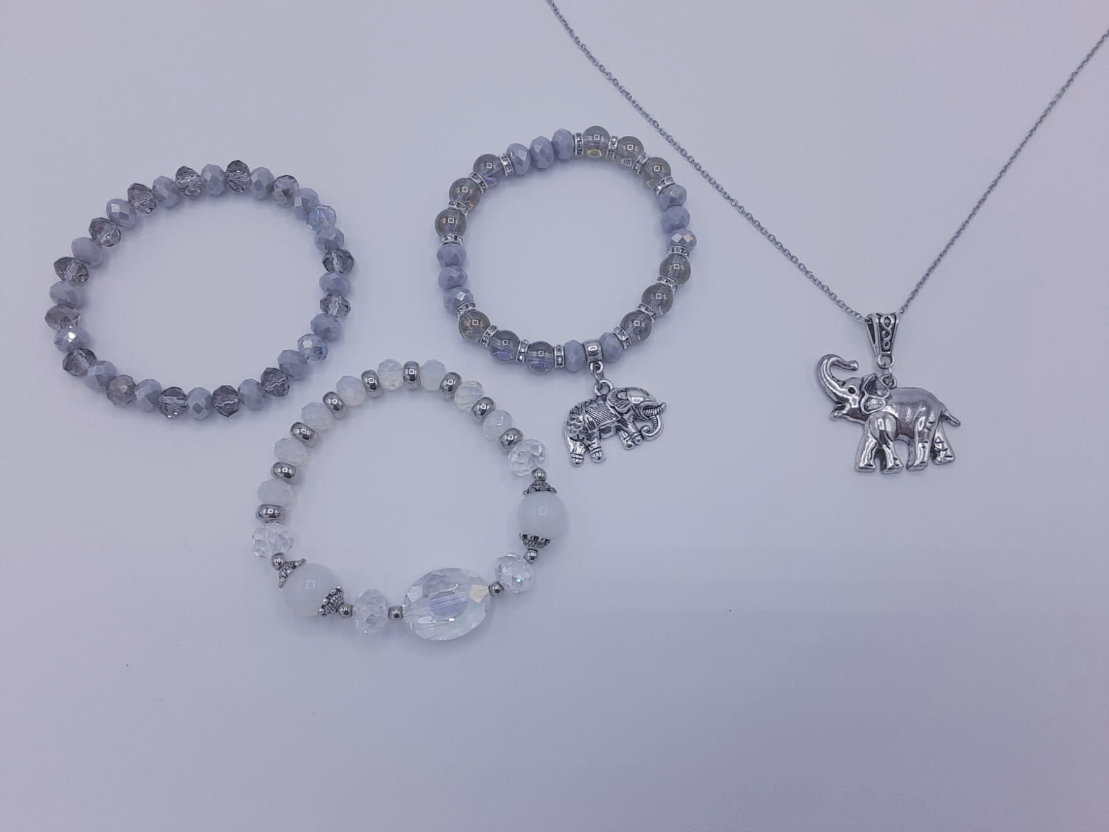 Clear Elephant Set