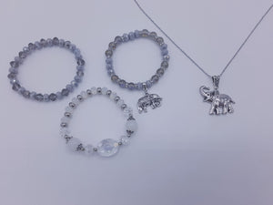 Clear Elephant Set