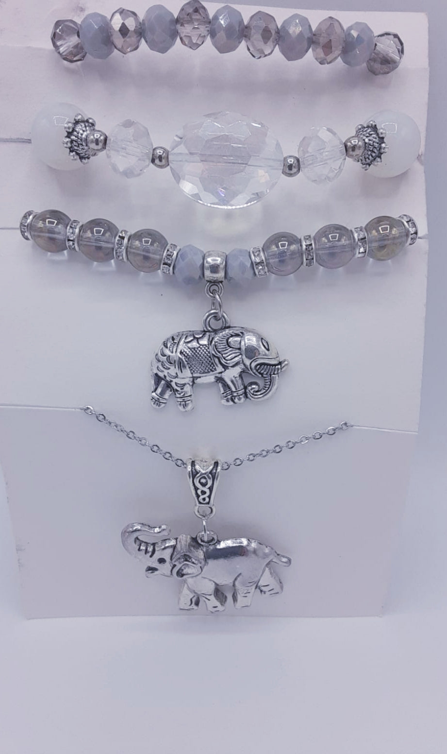 Clear Elephant Set