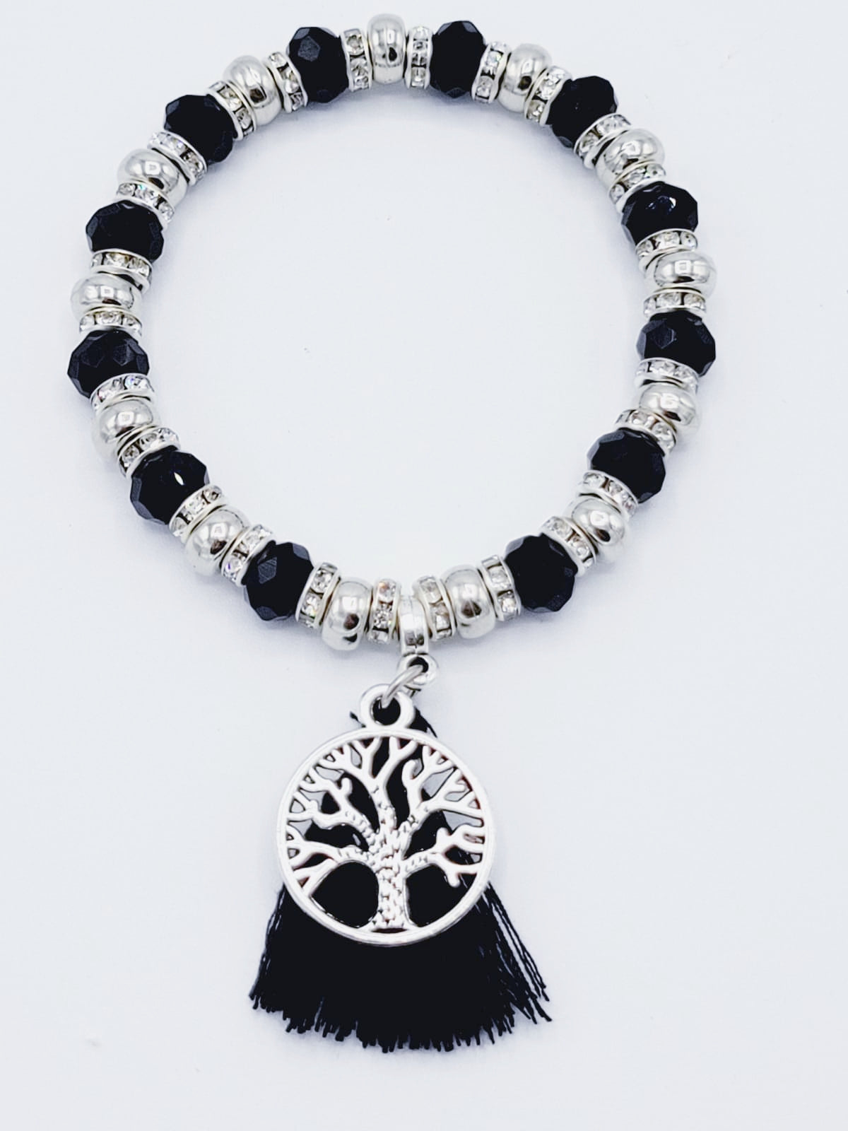Black Tree Of Life Bracelet