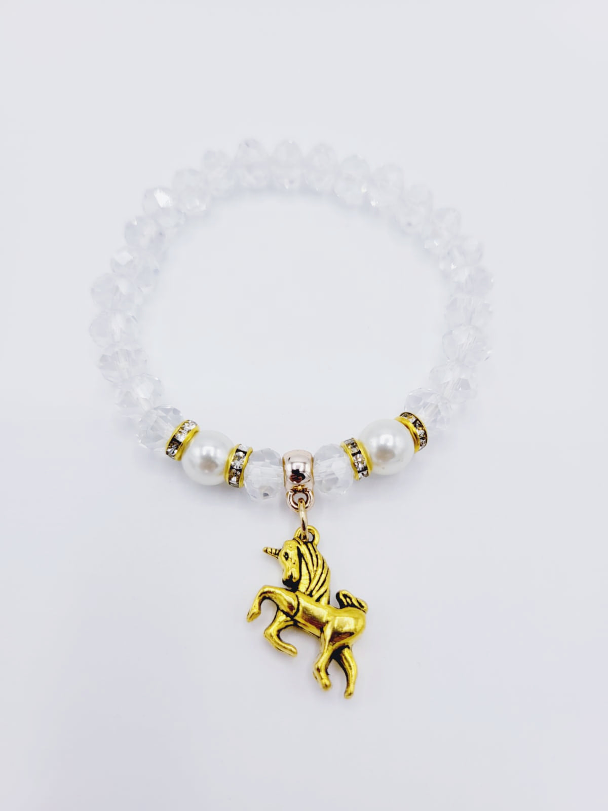 Clear Unicorn Bracelet